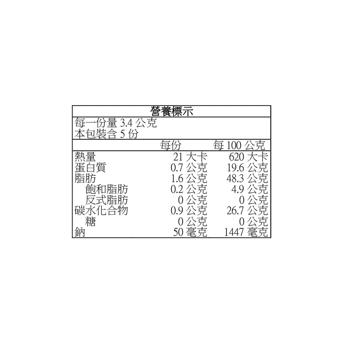 科克蘭 韓國鹽烤海苔 17公克 X 10入 科克蘭 韓國鹽烤海苔 17公克 X 10入