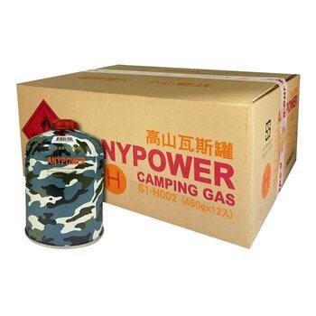 Anypower 高山瓦斯罐 450公克 X 12入 藍迷彩 Anypower 高山瓦斯罐 450公克 X 12入 藍迷彩
