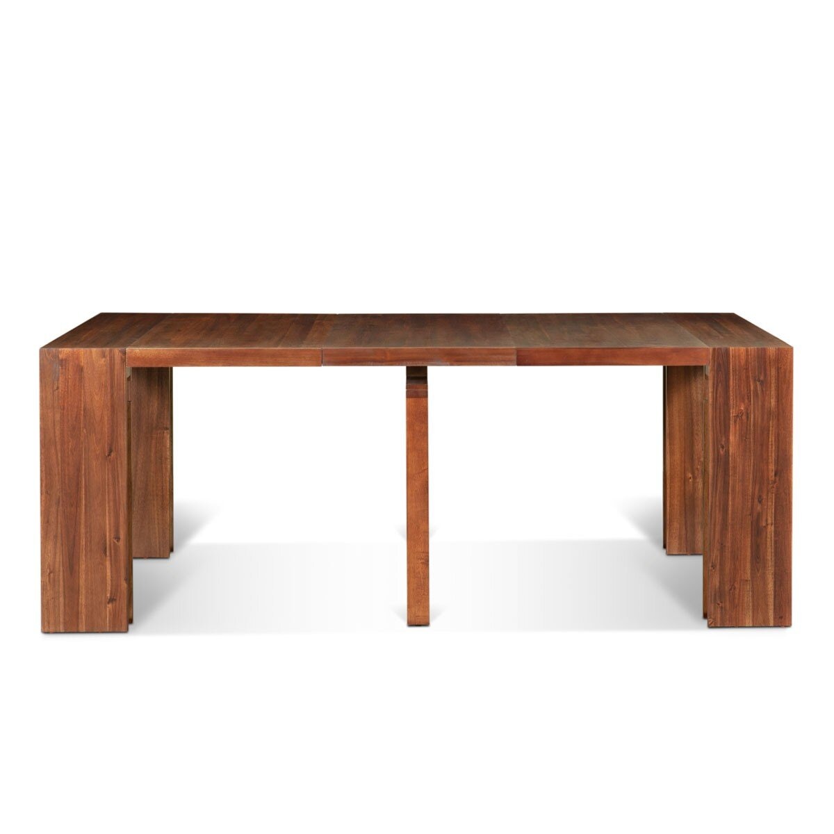 Transformer Table 可延伸式餐桌椅組 深咖啡色
