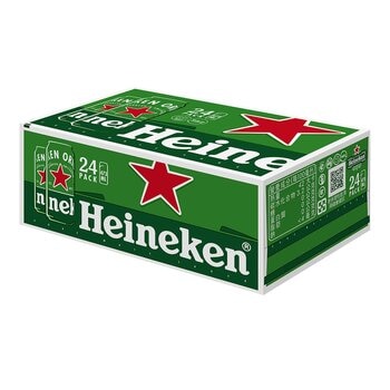 海尼根 啤酒罐裝 473毫升 X 24罐