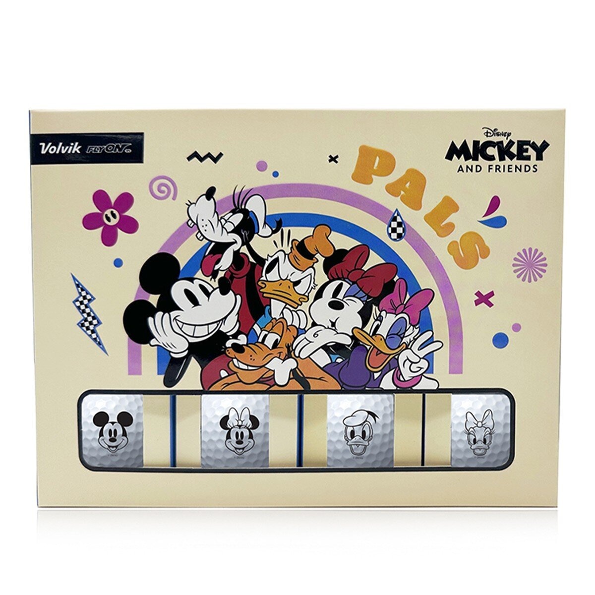 Volvik Disney 高爾夫三層球 24入