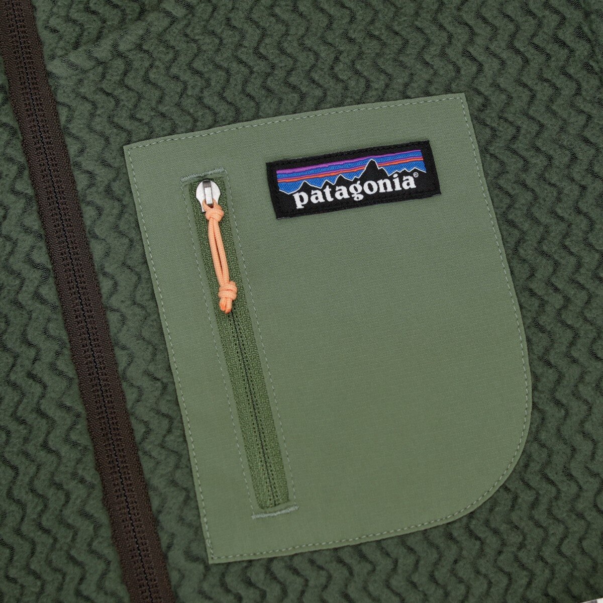 Patagonia 女刷毛連帽外套 綠