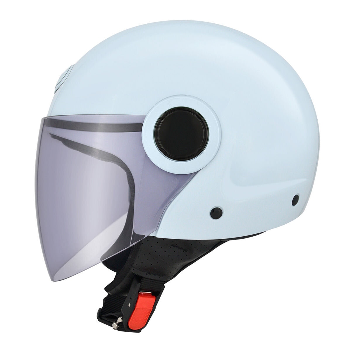 M2R 1/2罩安全帽 騎乘機車用防護頭盔 M-506 亮藍 S