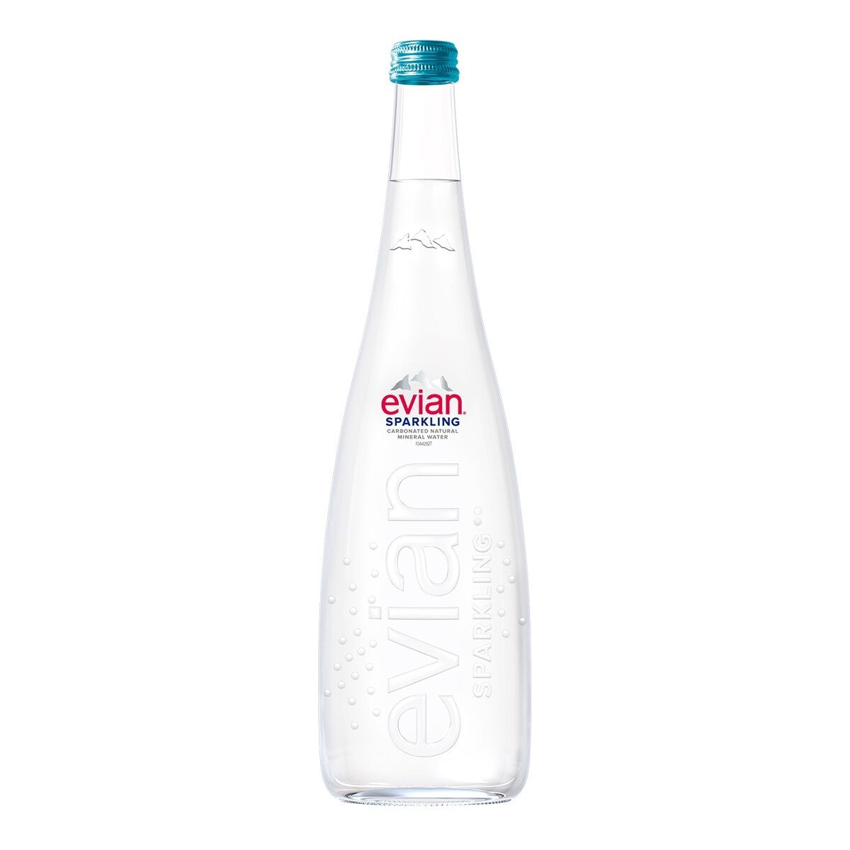 Evian 氣泡天然礦泉水 750毫升 X 12入