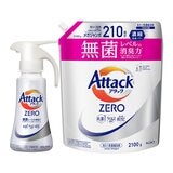 Attack ZERO 超濃縮噴槍型洗衣凝露 400公克 + 補充包 2100公克