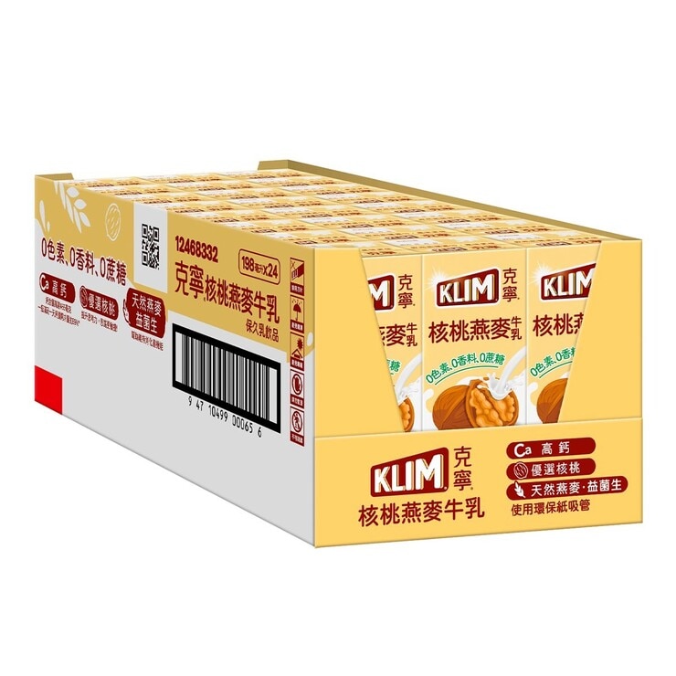 克寧核桃燕麥牛乳198毫升x 24入 Costco 好市多