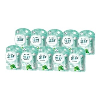 曼秀雷敦 涼舒薄荷精油棒 1.25公克 X 10入 曼秀雷敦 涼舒薄荷精油棒 1.25公克 X 10入