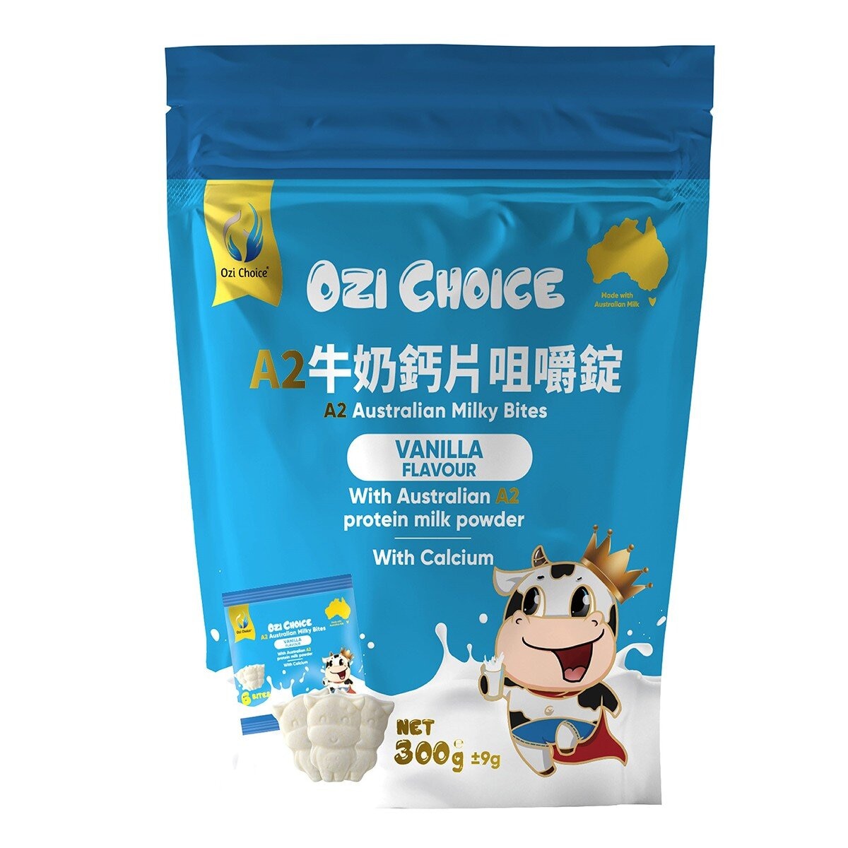 Ozi Choice A2牛奶鈣片咀嚼錠 288錠