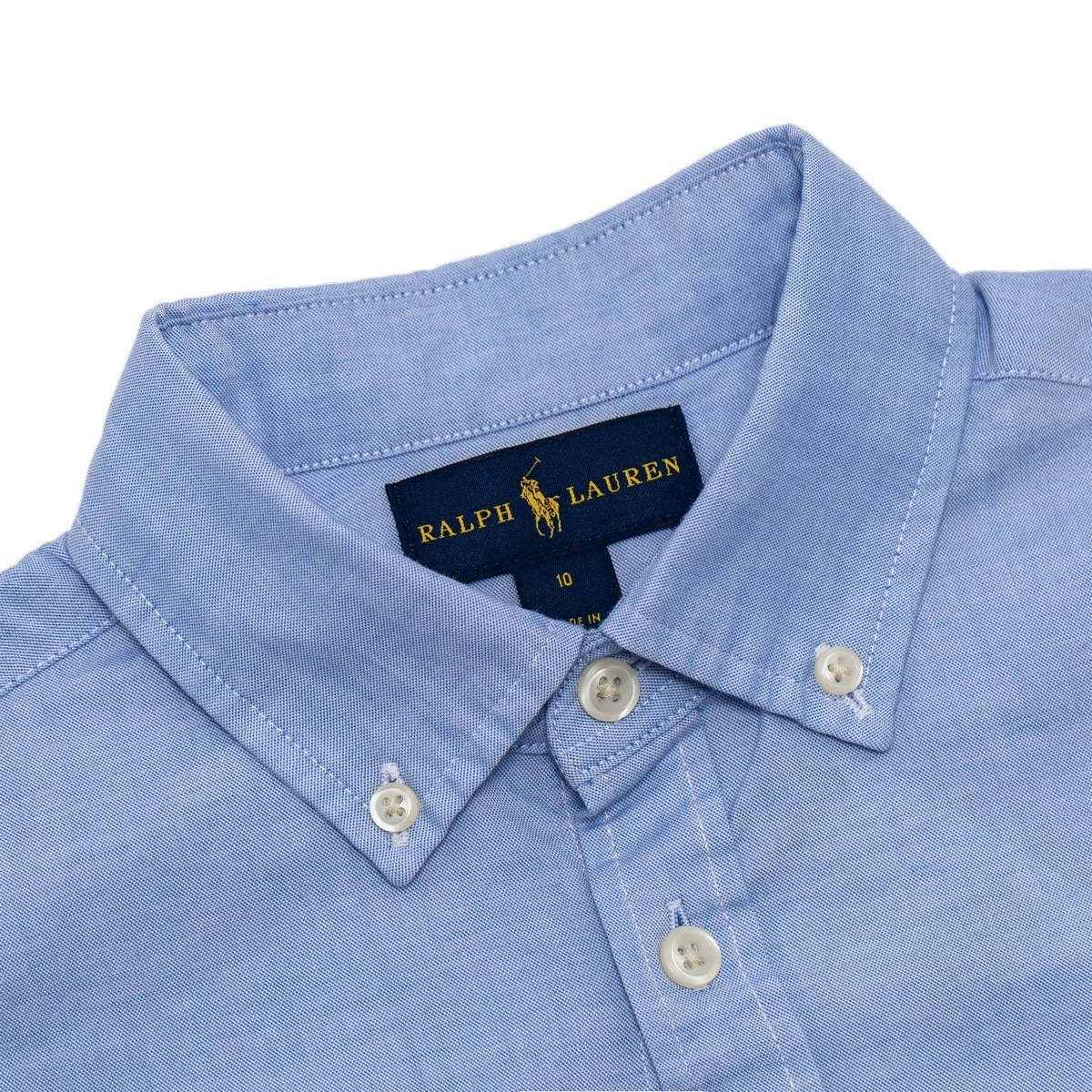 Polo Ralph Lauren 女童短袖襯衫藍14 | Costco 好市多