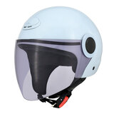 M2R 1/2罩安全帽 騎乘機車用防護頭盔 M-506 亮藍 L
