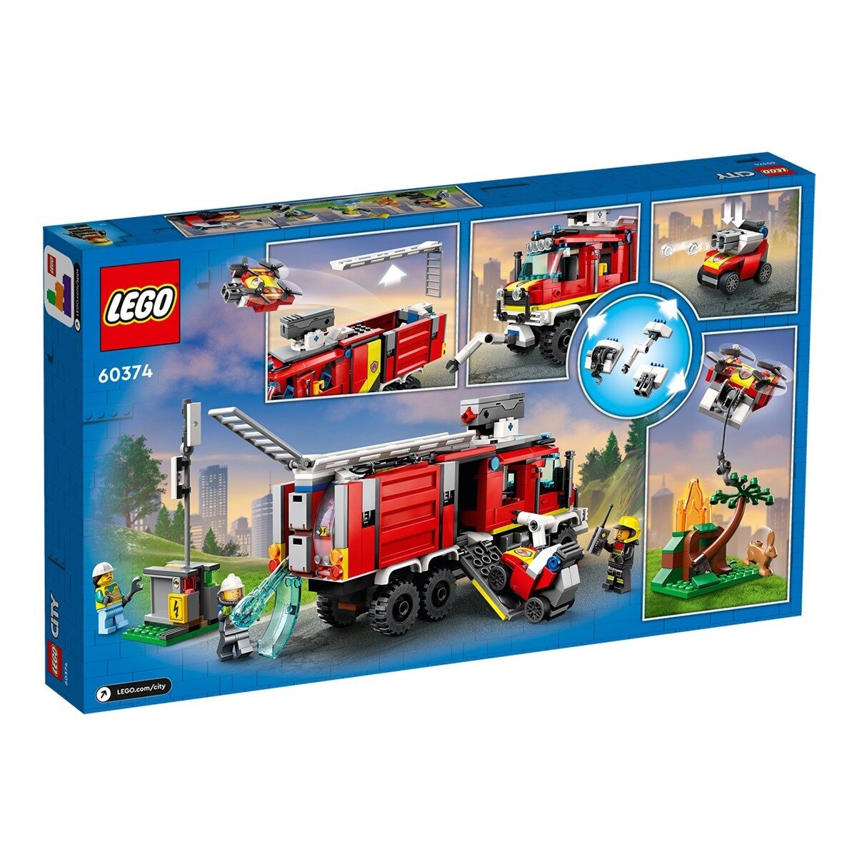 LEGO 城市系列 消防指揮車 60374