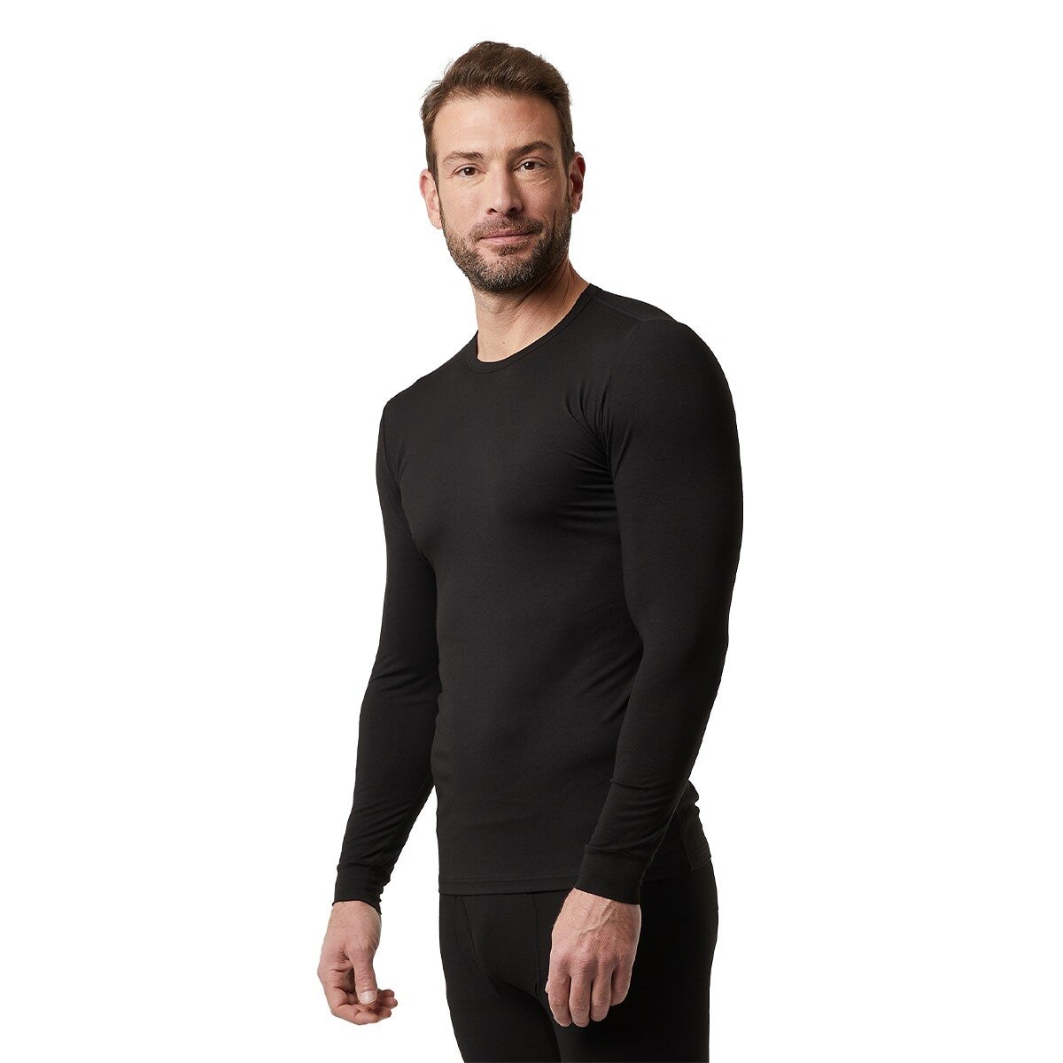 32 Degrees Men's Heat Tee 2-Pack Black/Black