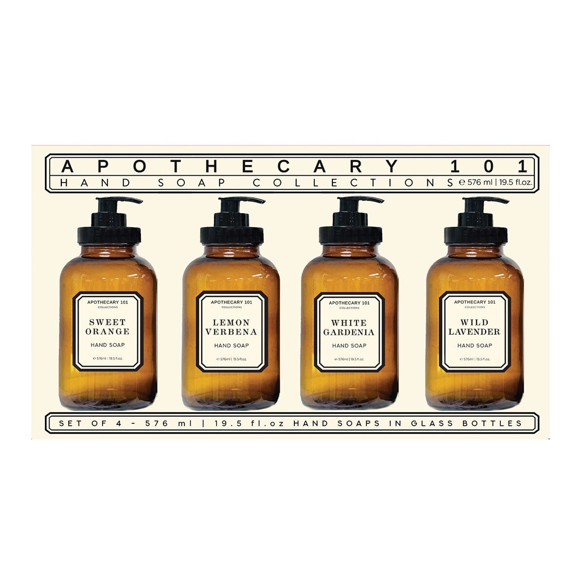 Apothecary 101 洗手液 576毫升 X 4入