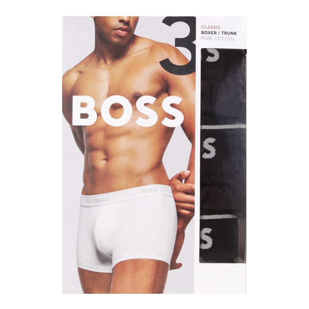 Hugo Boss 男內褲三入組 黑