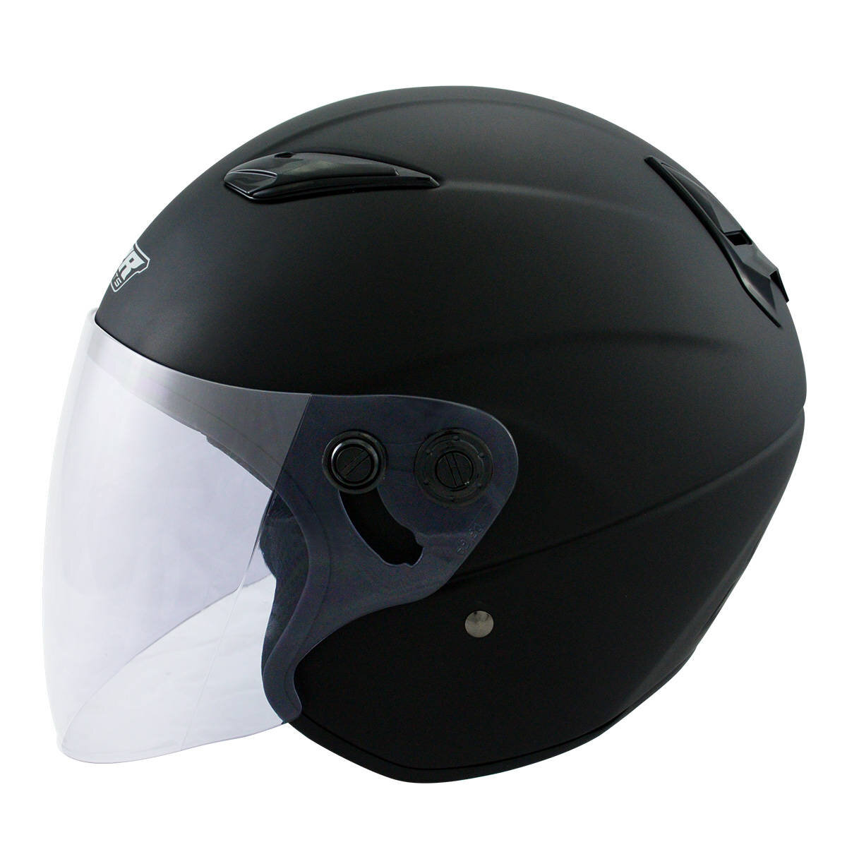 M2R 3/4罩安全帽 騎乘機車用防護頭盔 M-700 消光黑 XXL