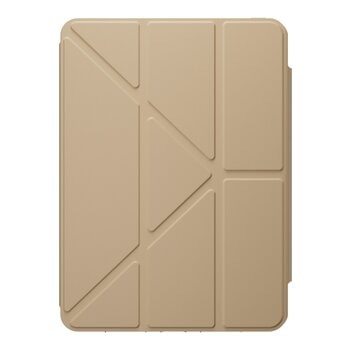 MAGEASY Facet 全方位支架透明背蓋保護套 適用於 2024 iPad Air 11吋 2025 M3 / 2024 M2 奶茶色 MAGEASY Facet 全方位支架透明背蓋保護套 適用於 2024 iPad Air 11吋 2025 M3 / 2024 M2 奶茶色