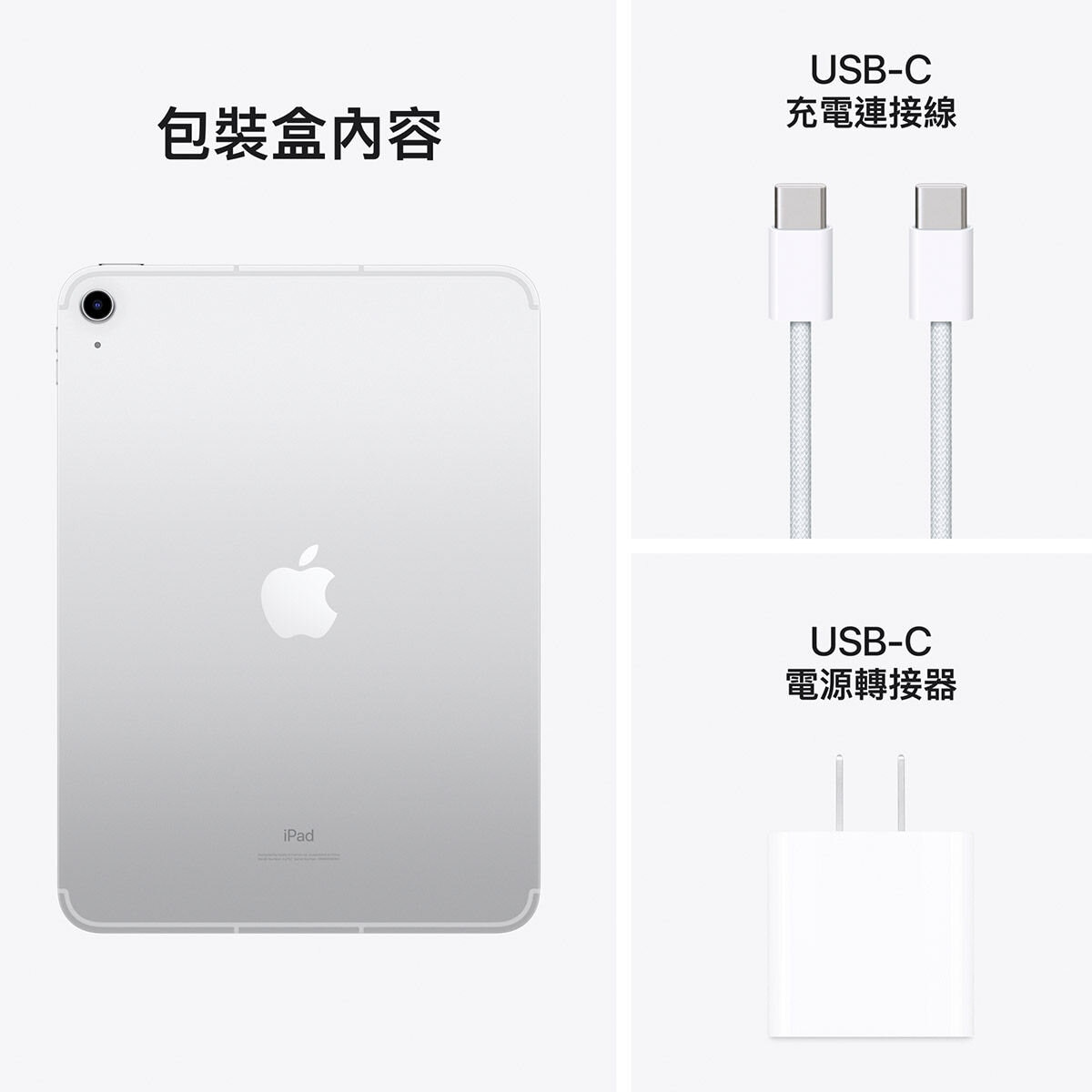 Apple iPad (第10代) 10.9吋Wi-Fi + 行動網路64GB 銀色| Costco 好市多