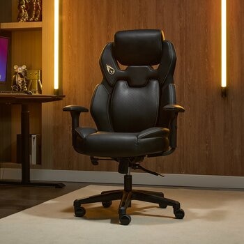 True Innovations Insight Gaming Chair Black Gold True Innovations Insight Gaming Chair Black Gold