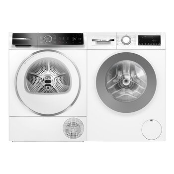 BOSCH 10公斤 去漬抗敏滾筒洗衣機 WGA15200TC + BOSCH 9公斤 Heat Pump 速效乾衣機 WQB245B0TC BOSCH 10公斤 去漬抗敏滾筒洗衣機 WGA15200TC + BOSCH 9公斤 Heat Pump 速效乾衣機 WQB245B0TC