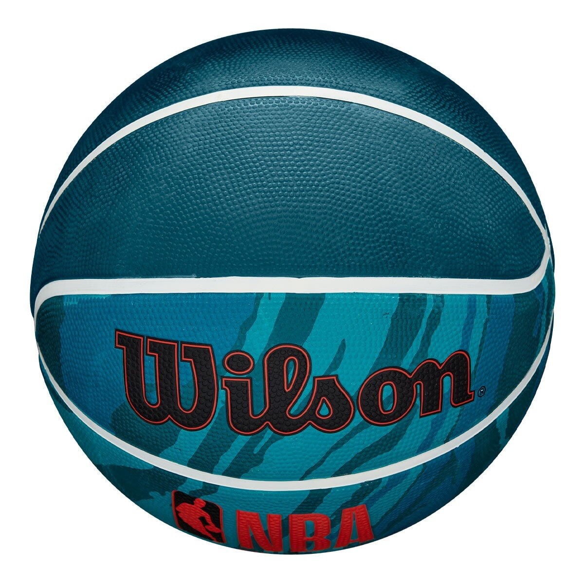 威爾森 橡膠籃球 NBA DRV 系列 PLUS 火紋藍 (7號)