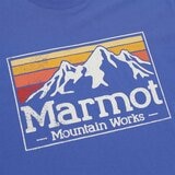 Marmot 男短袖上衣 深藍