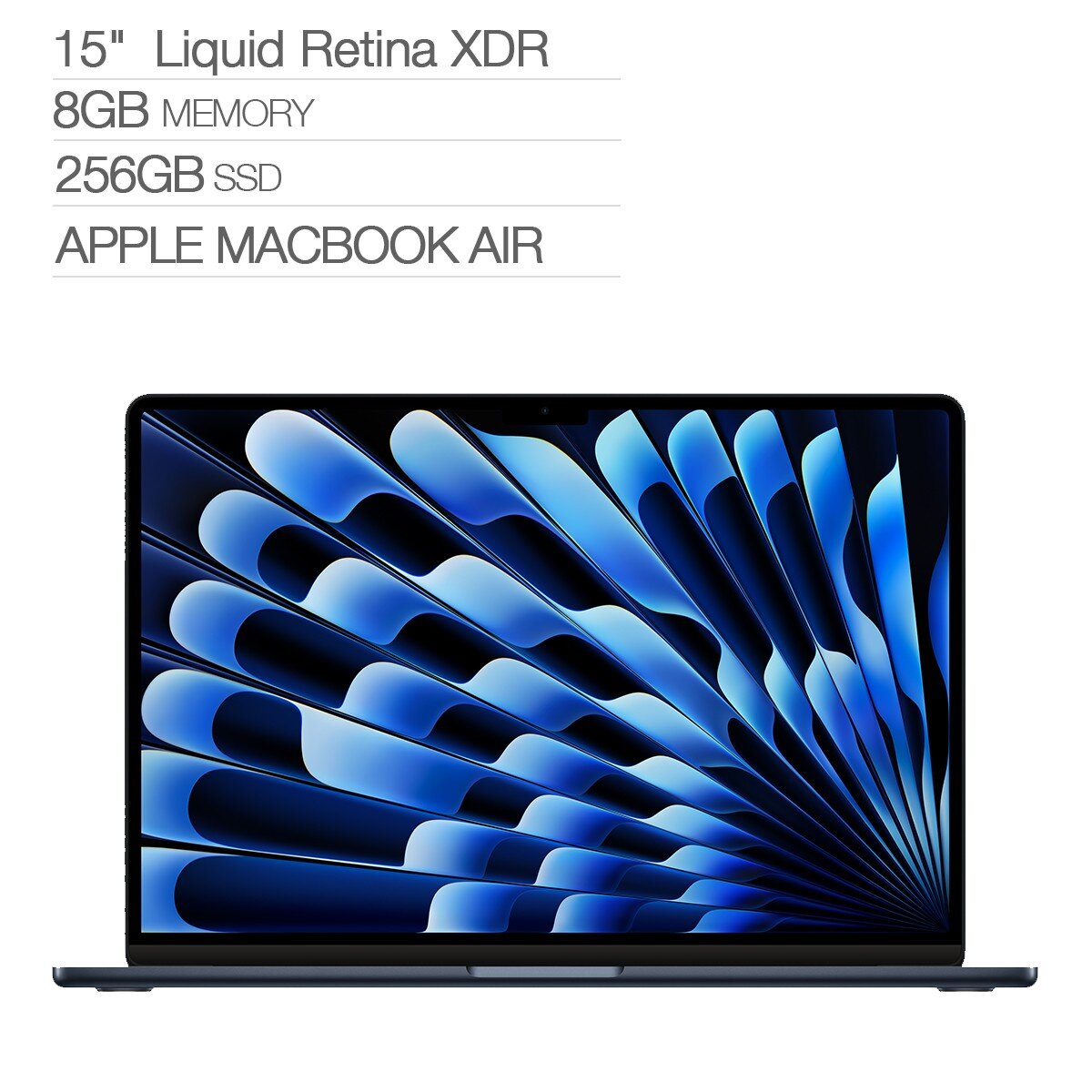 Apple MacBook Air 15吋配備M2晶片8核心CPU 10核心GPU 8GB