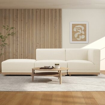 Aiden & Ivy 布面模塊沙發三件組 Aiden & Ivy 布面模塊沙發三件組