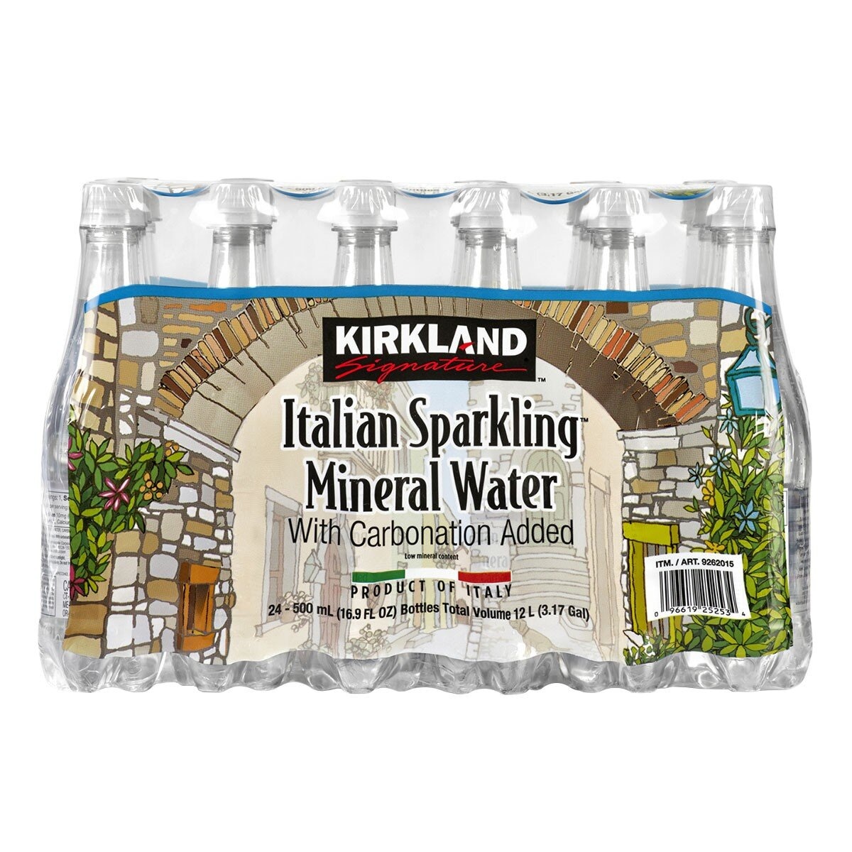 Kirkland Signature 科克蘭 義大利氣泡水 500 毫升 X 24 入