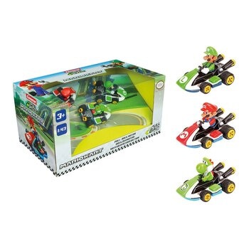 Carrera Mario Kart 1:43 MK8 迴力車 3入組 / 3歲以上 Carrera Mario Kart 1:43 MK8 迴力車 3入組 / 3歲以上
