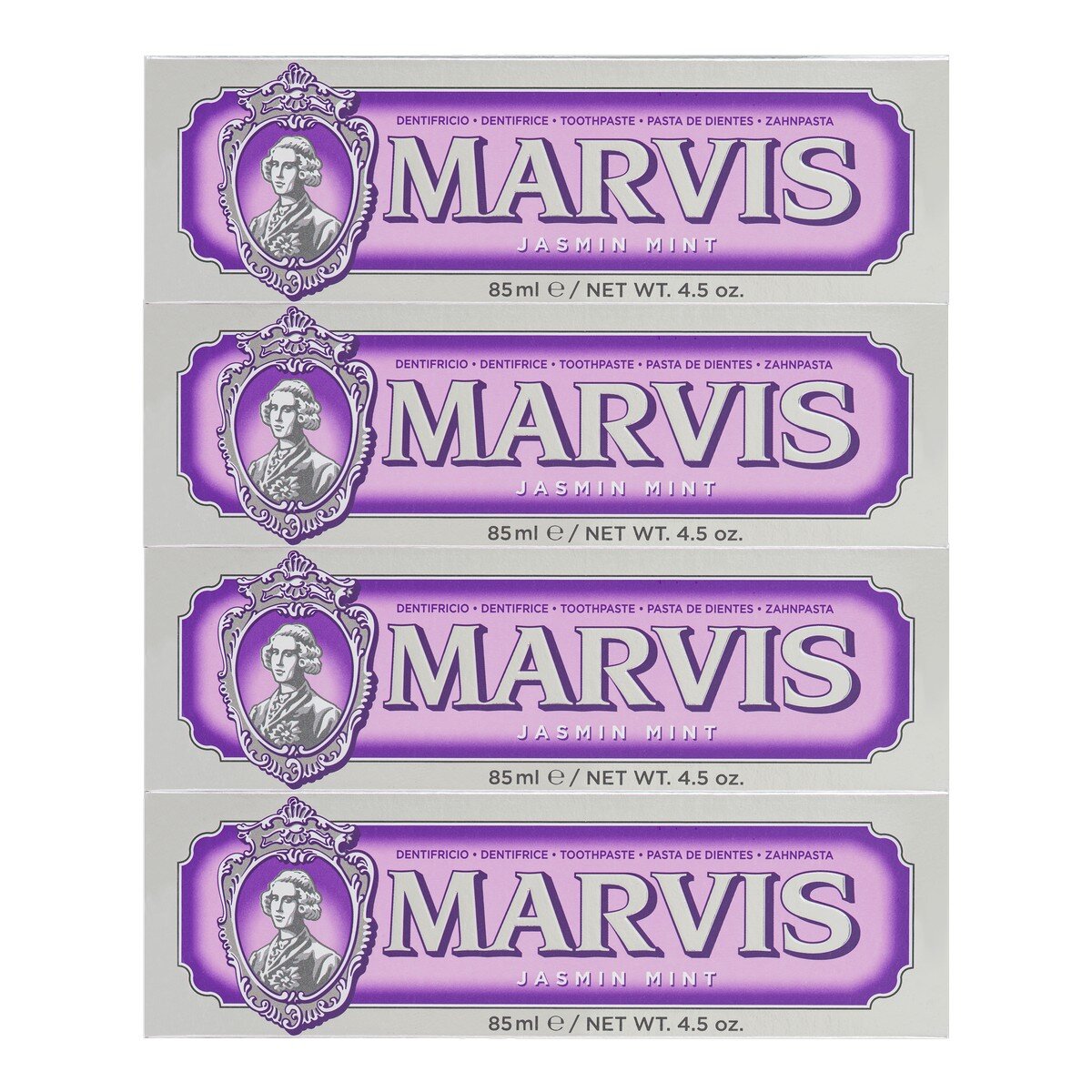 Marvis 薄荷牙膏 85毫升 X 4條