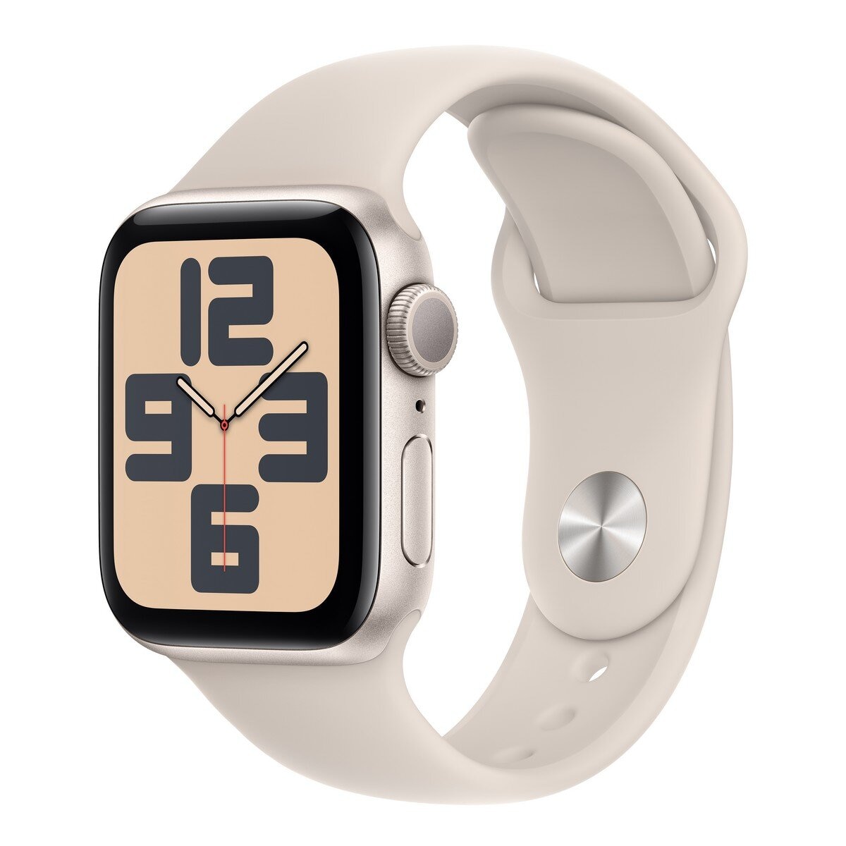 Apple Watch SE (GPS) 44公釐星光色鋁金屬星光色運動型錶帶| Costco 好市多