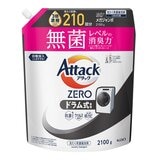 Attack ZERO 超濃縮噴槍型洗衣凝露 滾筒型專用 400公克 + 補充包 2100公克