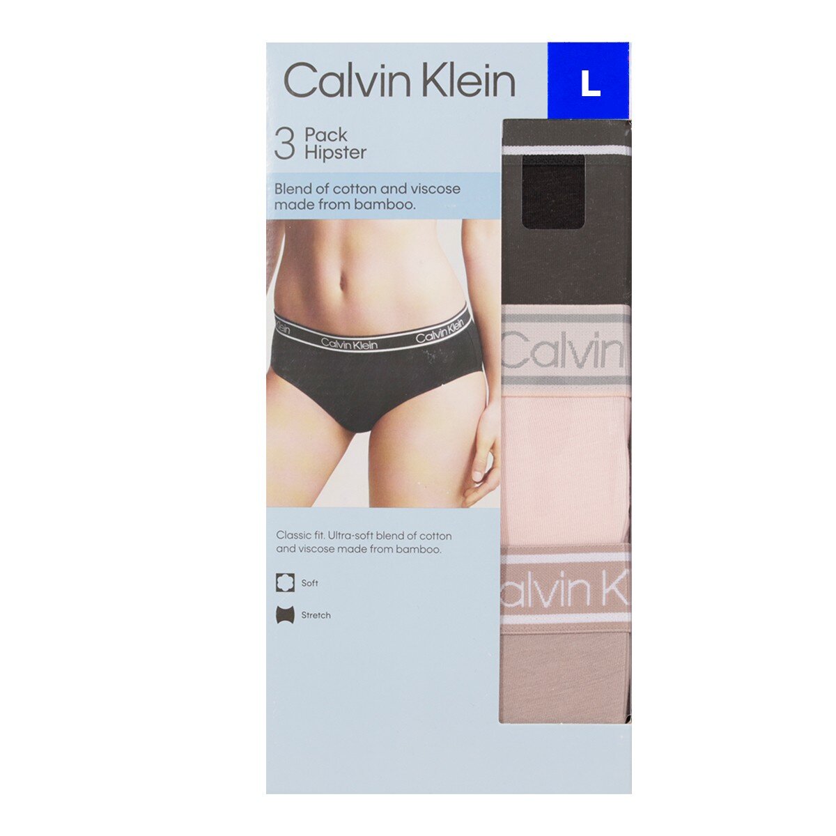 Calvin Klein 女內褲三入組 L