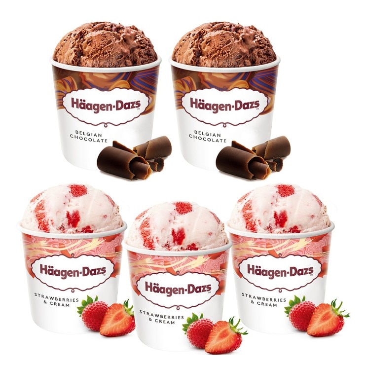 Haagen Dazs 哈根達斯冰淇淋五入組 Costco 好市多