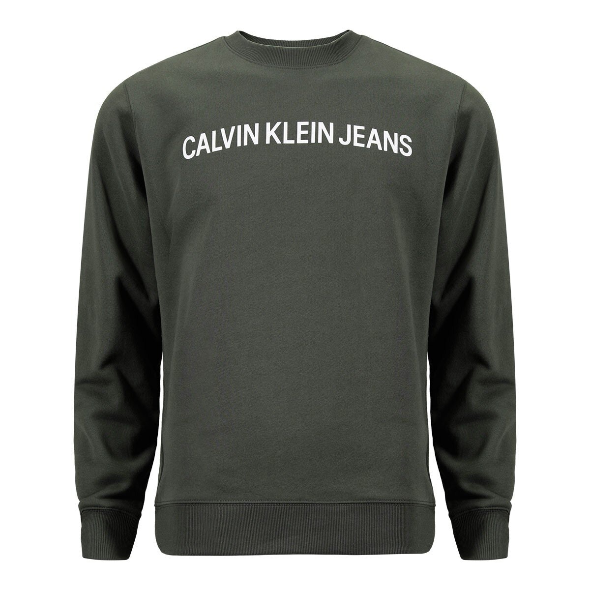 Calvin Klein 男圓領長袖上衣