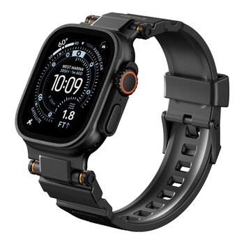 SwitchEasy Rugged 矽膠防水錶帶 44/45/46/49mm 黑色 SwitchEasy Rugged 矽膠防水錶帶 44/45/46/49mm 黑色