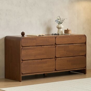 Finlandia Estante 六格抽屜櫃 胡桃色 Finlandia Estante 六格抽屜櫃 胡桃色